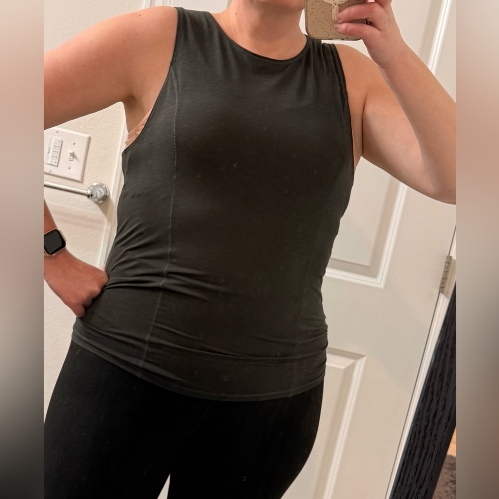 Fabletics Charcoal Tank Top
